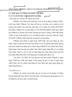 THỰC TRẠNG MỞ RỘNG  CHO VAY TẠI VPBANK CHI NHÁNH NAM  NAM ĐỊNH