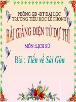 TIẾN VỀ sg