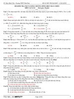 kiểm tra chương dòng điện xoay chiều rất hay