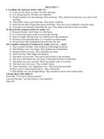 PRACTICE 7-ENGLISH 9 - KY 1