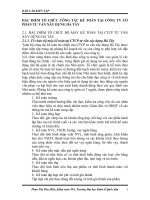 ĐẶC ĐIỂM TỔ CHỨC CÔNG TÁC KẾ TOÁN TẠI CÔNG TY CỔ PHẦN TƯ VẤN XÂY DỰNG HÀ TÂY