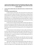 BÀI HỌC KINH NGHIỆM VÀ PHƯƠNG HƯỚNGHOÀN THIỆN QUY TRÌNH KIỂM TOÁN CHU TRÌNH BÁN HÀNG