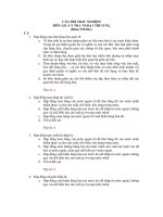 Quản trị ngoại thương - Phần 1