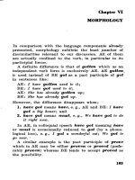 Elements Of British And American English - Morphology