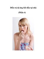 Ðiều trị dị ứng bắt đầu tại nhà (Phần 4) .Hệ thống điều hòa không khí