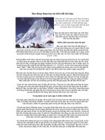 Báo động thảm họa do biến đổi khí hậu