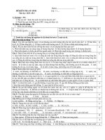 Đê kt Sinh 1t -KI 2010