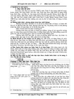 Ke hoach bo mon Toan 9 theo chuan kien thuc va ki nang