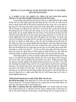 NHỮNG LÝ LUẬN CHUNG VỀ KẾ TOÁN BÁN HÀNG VÀ XÁC ĐỊNH KẾT QUẢ BÁN HÀNG