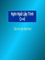 Ngôn ngữ lập trình C++ 0