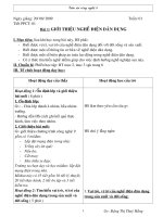 giáo án CN9 2 cột