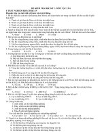 Đê kiểm tra học ký lý6 co ma tran đáp án