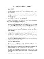 Giáo trình microsoft power point