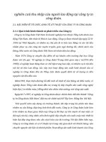 nghiên cưú thu nhập của người lao động tại công ty in công đoàn