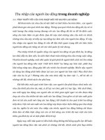 Thu nhập của người lao động trong doanh nghiệp