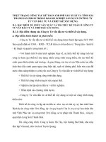 THỰC TRẠNG CÔNG TÁC KẾ TOÁN CHI PHÍ SẢN XUẤT VÀ TÍNH GIÁ THÀNH SẢN PHẨM TRONG DOANH NGHIỆP SẢN XUẤT Ở CÔNG TY TƯ VẤN ĐẦU TƯ VÀ THIẾT KẾ XÂY DỰNG