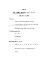 Ôn Tập Hai Bài Hát: - Đàn Gà Con - Sắp Đến Tết Rồi