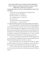 THỰC TRẠNG CÔNG TÁC TỔ CHỨC KẾ TOÁN CHI PHÍ SẢN XUẤT VÀ TÍNH GIÁ THÀNH SẢN PHẨM TẠI CÔNG TY SUPE PHỐT PHÁT VÀ HOÁ CHẤT LÂM THAO