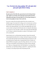 Vay vốn kích cầu nông nghiệp: Đề xuất giãn thời gian giải ngân thêm 6 tháng