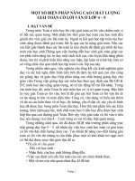 sáng kiến kinh nghiệm lớp