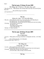 Giao an lop 5 KII buoi chieu