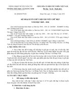 KẾ HOẠCH HỘI THI VIẾT CHỮ ĐẸP