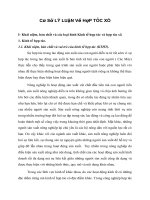 Cơ sở lý luận về hợp tác xã