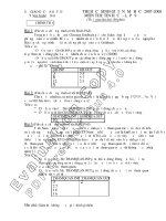 ĐỀ THI HỌC SINH GIỎI NĂM HỌC 2007-2008_nAM đỊNH
