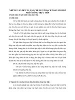 NHỮNG VẤN ĐỀ LÝ LUẬN CHUNG VỀ HẠCH TOÁN CHI PHÍ NHÂN CÔNG TRỰC TIẾP