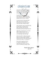 bai tho co giao cua em