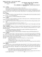 Đề thi học sinh Giỏi 09 - 10