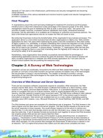 A Survey of Web Technologies