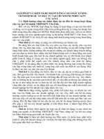 GIẢI PHÁP VÀ KIẾN NGHỊ NHẰM NÂNG CAO CHẤT LƯỢNG THẨM ĐỊNH DỰ ÁN ĐẦU TƯ TẠI CHI NHÁNH NHĐT và PT