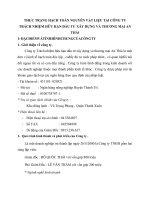 THỰC TRẠNG HẠCH TOÁN NGUYÊN VẬT LIỆU TẠI CÔNG TY TRÁCH NHIỆM HỮU HẠN ĐẦU TƯ XÂY DỰNG VÀ THƯƠNG MẠI AN THÁI