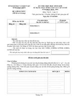 Đề thi HSG sử dụng MTCT cấp tỉnh- Vật lý 12-2010