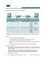 Lab 9.2.5 VTP Client and Server Configurations