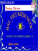 TIET KIEM NUOC