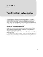 Transformations and Animation