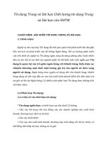 Tín dụng Trung và Dài hạn Chất lượng tín dụng Trung và Dài hạn của NHTM