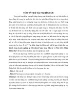 TÓM TẮT ĐỀ TÀI NGHIÊN CỨU