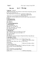 Giáo án lớp 1 Tuần 7 - Sơn