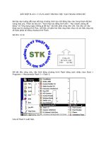 Kết hợp Flax và Flash trong việc tạo trang chủ Web