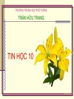 Bài 19 : Tạo và làm việc bảng 1