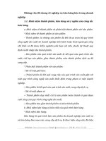 Những vấn đề chung về nghiệp vụ bán hàng hóa trong doanh nghiệp