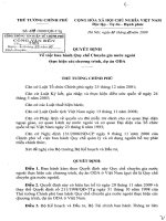 Quyết định số 119/2009/QĐ-TTg