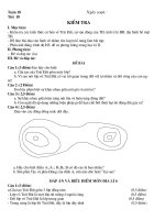 Kiểm tra HKII dia 6