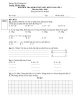 Kiểm tra định kì giũa kì 1