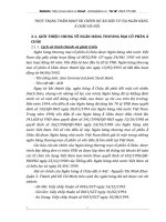 THỰC TRẠNG THẨM ĐỊNH TÀI CHÍNH DỰ ÁN ĐẦU TƯ TẠI NGÂN HÀNG Á CHÂU HÀ NỘI