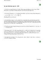 Đề thi IMO lần 40,41,42