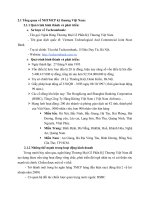 Thực Trạng Hoạt Động Tín Dụng Ngắn Hạn Tại Ngân Hàng Cổ Phần Thương Mại Kỹ Thương Việt Nam – Chi Nhánh Chợ Lớn